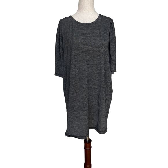 lululemon athletica Other - LULULEMON Men's Non-Stop Crew In Heathered Black